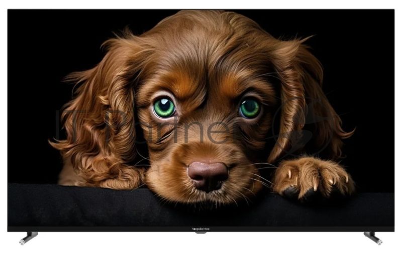 Телевизор Topdevice 50'' TDTV50CQ08U черный A-QLED UHD 60Hz Smart 2/8Gb