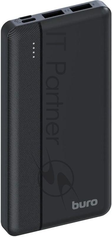 Портативный аккумулятор Buro BP10A 10000mAh 10W 2A 2xUSB-A черный