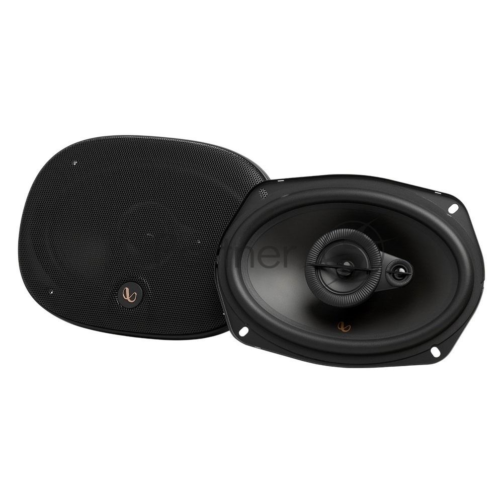 Колонки автомобильные Infinity Alpha 693M 195Вт 93дБ 3Ом 16x24см (6x9дюйм) (ком.:2кол.) коаксиальные трехполосные