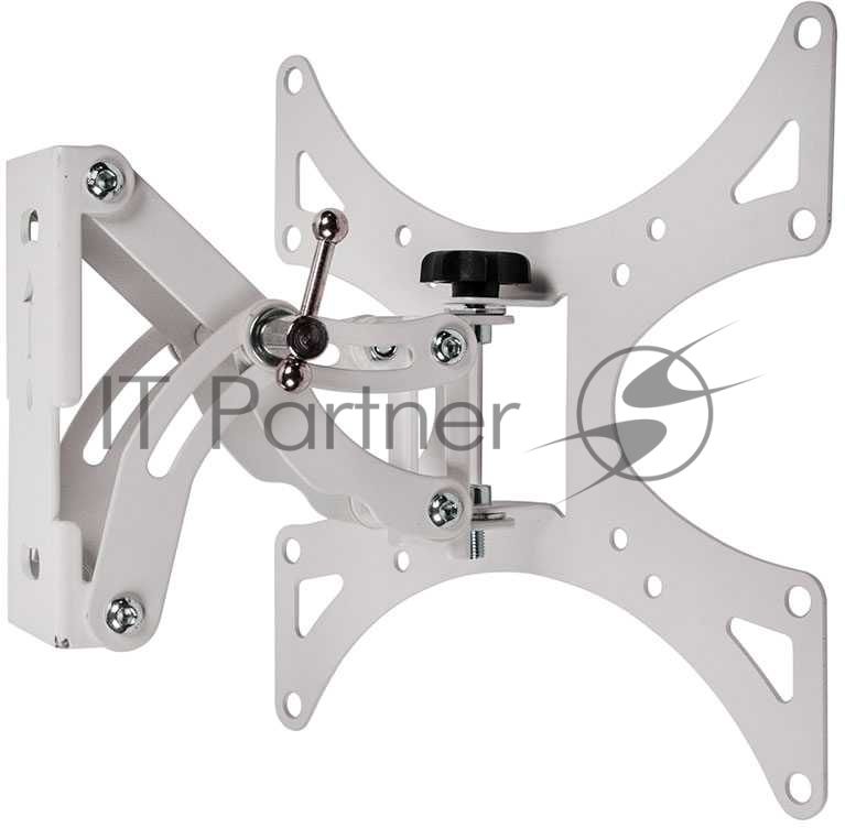 Кронштейн Arm media LCD-301 white, 15"-37", max 30 кг, VESA 200x200 мм