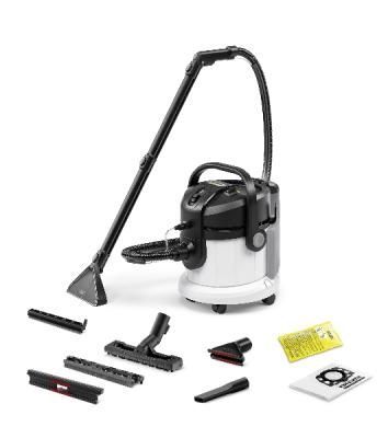 Пылесос моющий Karcher SE 4 белый, 1000 Вт, уборка влажная/сухая, пылесборник контейнер 4 л
