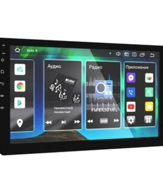 Автомагнитола Prology MPA-370, 2 DIN, 9", Android 13, Bluetooth, USB Type-A, GPS, 4G, CarPlay