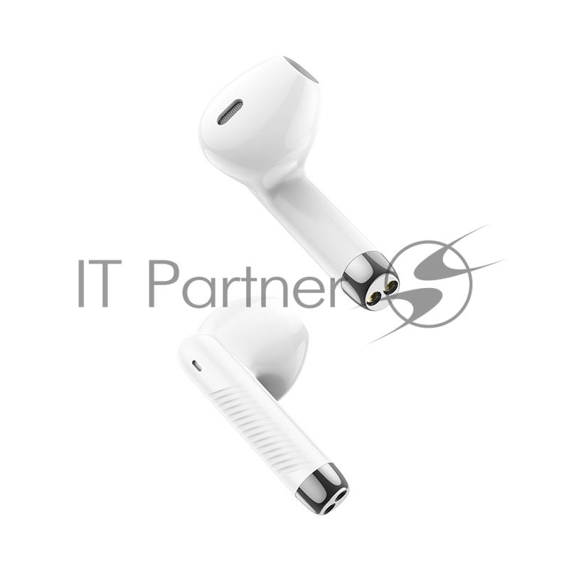 Наушники TWS Hoco ES56 белый, вкладыши, Bluetooth, до 4 ч.