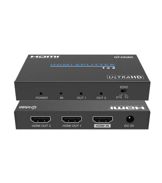 Усилитель - распределитель Infobit iSwitch 102 1х2 HDMI 4K60