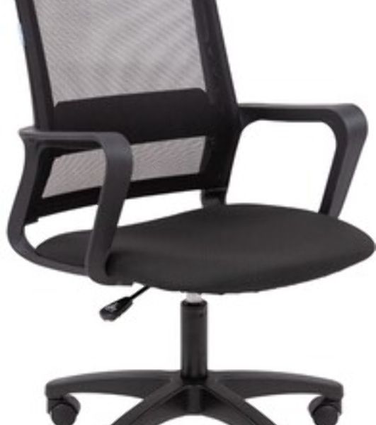 Кресло офисное Chairman 606LT Россия TW-01 черный (7169980)