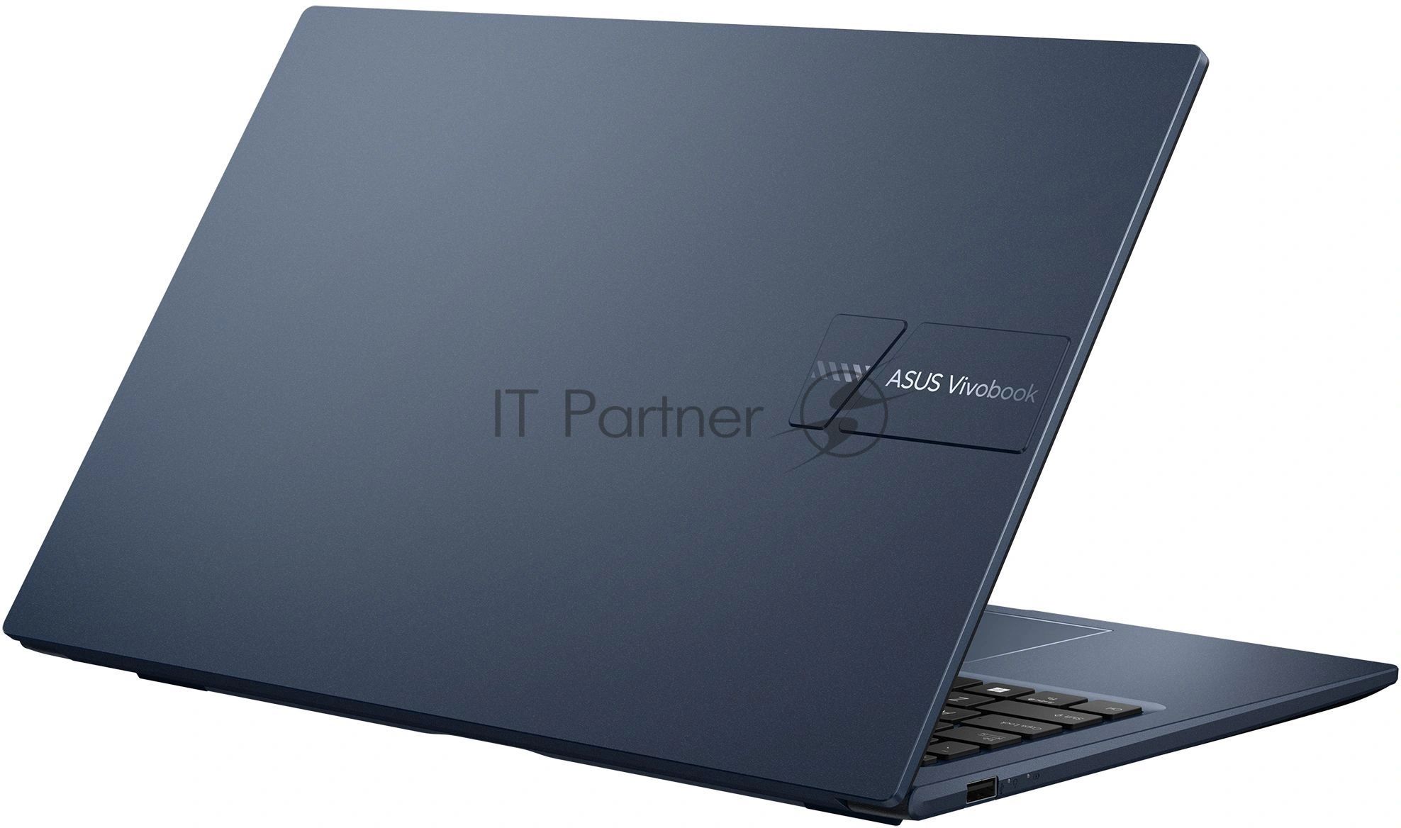 Ноутбук Asus Vivobook 15 X1504VA-BQ4061/15.6"/IPS/Intel Core 3 100U/8Gb/512Gb SSD/Intel Graphics/без ОС/синий/1.7kg