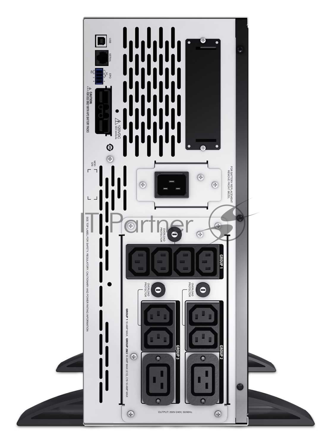 Источник бесперебойного питания APC Smart-UPS X SMX2200RMHV2U/2200ВА/1980Вт/1 х IEC 320 C19 (компьютерная), 8 х IEC 320 C13 (компьютерная)