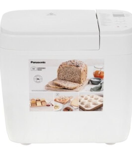 Хлебопечка Panasonic SD-B2510WTS белый, 550 Вт, 1.1 кг, 21 программа