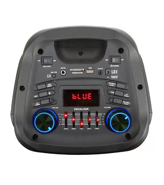 Колонка Eltronic FIRE BOX 08" динамик 2шт/8" черный с TWS 50 Вт