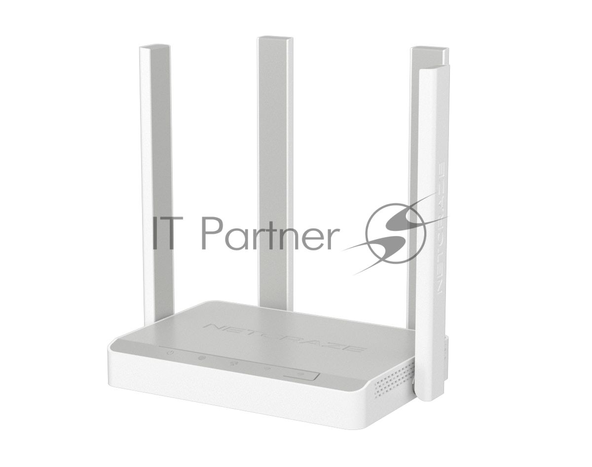 Интернет-центр Netcraze Runner 4G (NC-2212) с модемом 4G, Mesh Wi-Fi N300 и 4-портовым Smart-коммутатором