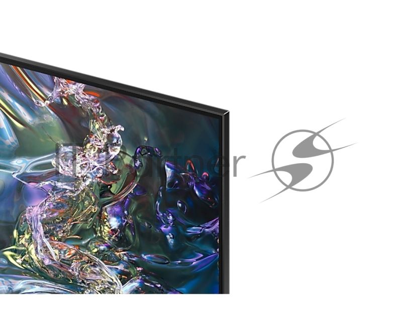 Телевизор Samsung 75" QE75Q60DAUXCE серый QLED 4K UHD 50Hz Tizen Smart TV