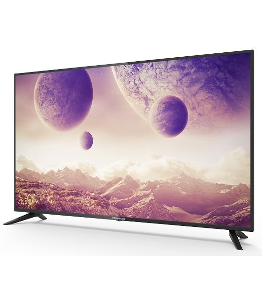 Телевизор MEGAMAX 50" 50MG11USM черный DLED UHD 60Hz Smart TV