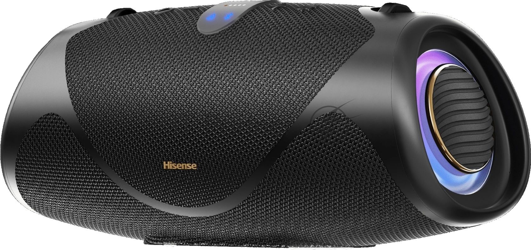 Портативная колонка Hisense WEBOOM черный 70W 2.2 BT/3.5Jack/USB