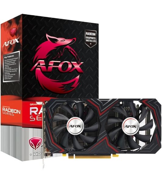 Видеокарта Afox RX580 8GB GDDR5 256bit 3xDP HDMI 2FAN RTL
