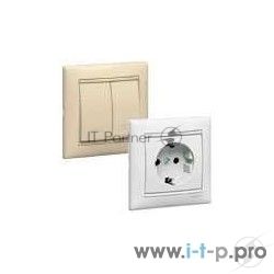 Выключатель Legrand 774305 Valena двухклавишный 10 AX(слоновая кость)