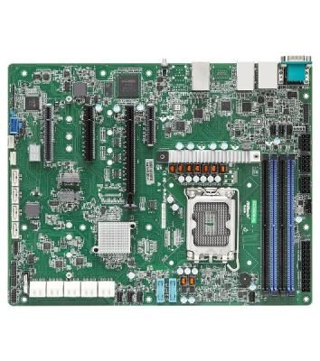 Материнская плата серверная ASRock EC266D4-4L, LGA1700, Intel C266, 4xDDR5 (ECC), 14xSATA, 2xM.2, 1xPCIe 5.0 x16, 1xPCIe 5.0 x8, 1xPCIe 4.0 x4, 1xVGA, 5x1Gb LAN (вкл. IPMI), 2xUSB-A 5Gbps, 1xCOM, ATX
