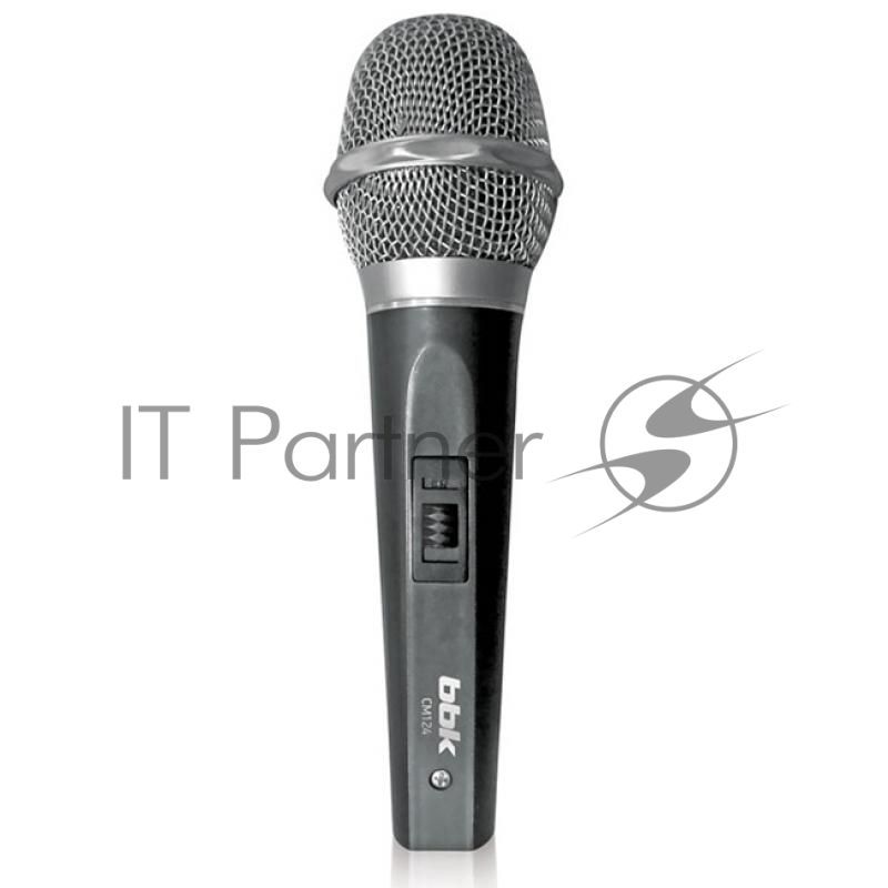 Микрофон проводной BBK CM124 3м серый