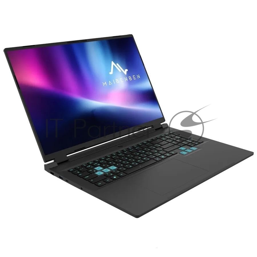 Ноутбук Maibenben X18A-R98957/18"/IPS/AMD Ryzen 9 8945HX/16Gb/1Tb SSD/NVidia GeForce RTX 5070 8Gb/Linux/черный/2.8kg