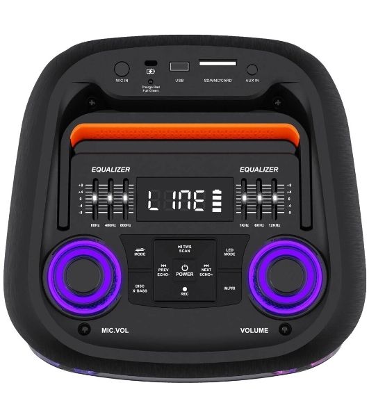 Колонка 06" (20-91 DANCE BOX 600) динамик 2шт/6.5" ELTRONIC с TWS