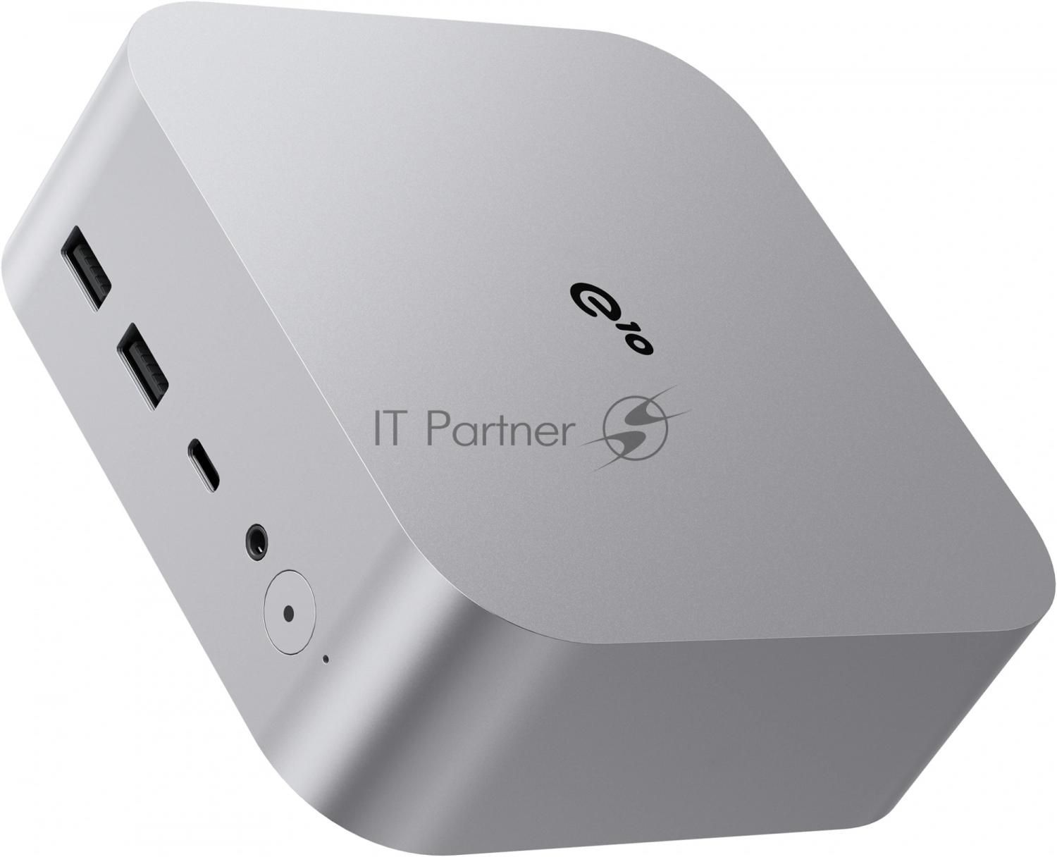 Неттоп Acer Gadget ETBox AI P09H U7 256V (2.2) 16Gb SSD1Tb ARC 140V Windows 11 Pro 2x2.5GbitEth WiFi BT 90W серебристый