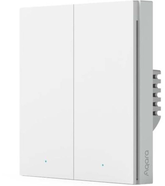 Выключатель умный Aqara Smart wall switch H1 (with neutral, double rocker) WS-EUK04