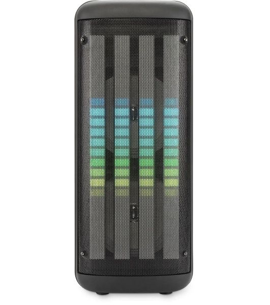 Минисистема Hyundai H-MC1236 черный 40Вт FM USB BT micro SD