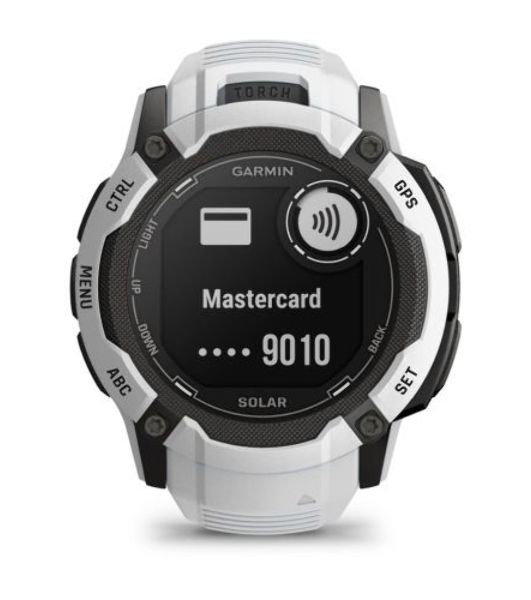 Умные часы Garmin Instinct 2X Solar, 1.0" MIP, 5G, Bluetooth, IPX7, белый