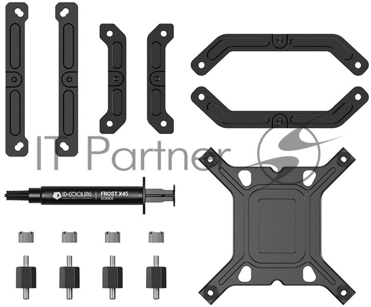 Кулер для процессора ID-Cooling IS-77 XT Black, 120 мм, алюминий/медь, 500-1850 об/мин, 33.9 дБ, 4-pin PWM, 150 Вт, высота 77 мм, без подсветки