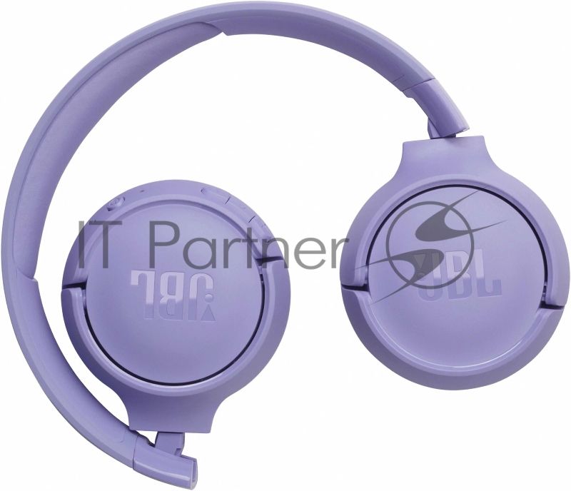 Беспроводные наушники JBL Tune 520BT фиолетовый, накладные, Bluetooth, быстрая зарядка, складная конструкция