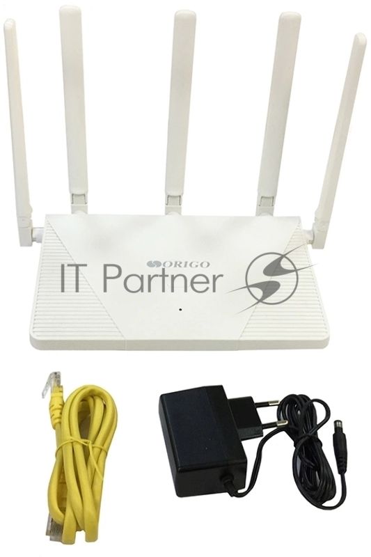 Роутер беспроводной Origo OWR3030AXG (OWR3030AXG/A1A) AX1800 10/100/1000BASE-T белый