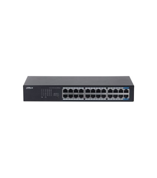 Коммутатор Dahua DH-S3024-24GT, 24×1 Гбит/с, неуправляемый