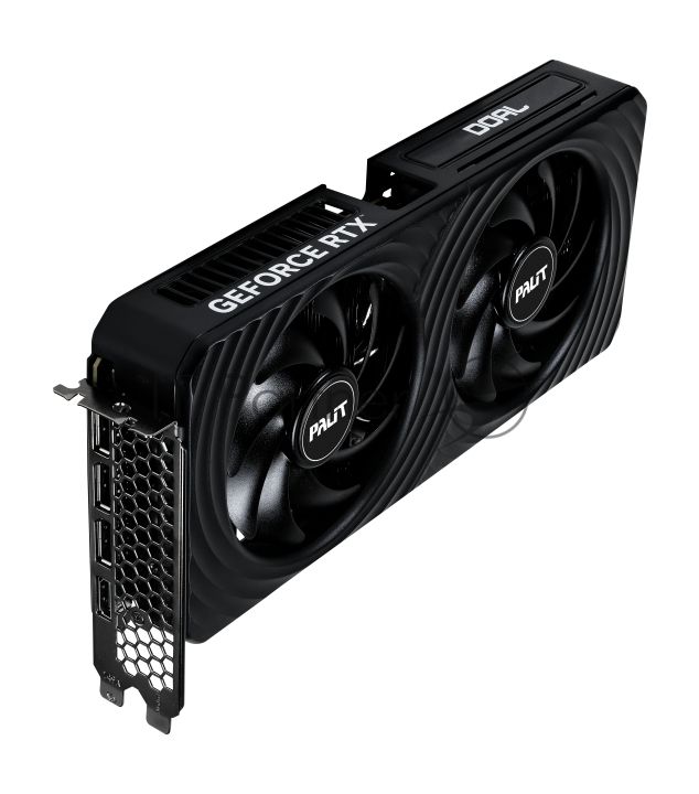 Видеокарта Palit GeForce RTX 5060 Ti DUAL, 8 GB GDDR7, 128 bit, 3xDisplayPort, HDMI, GPU 2407 MHz