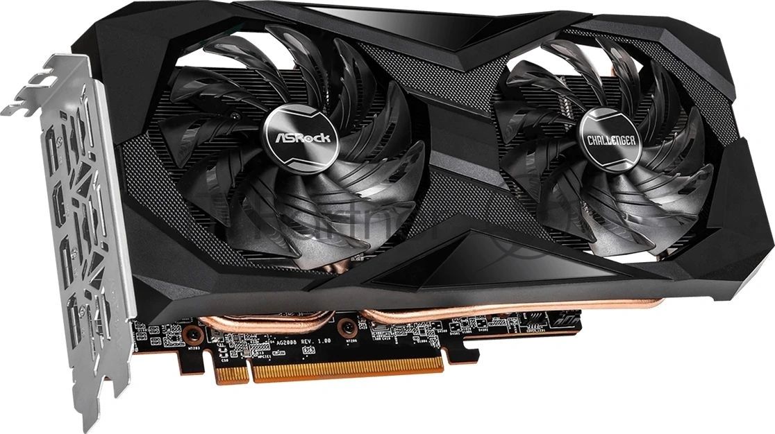 Видеокарта ASRock AMD Radeon RX 7650 GRE Challenger SE OC, 8 GB GDDR6, 128 bit, 3xDisplayPort, HDMI, GPU 1845 MHz