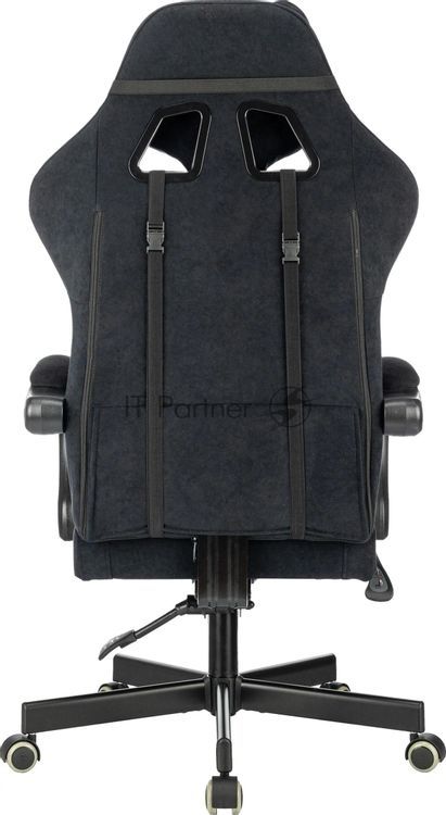 Кресло A4Tech Bloody GC-560 черный, ткань, 150 кг, подголовник, регулируемые подлокотники, механизм качания