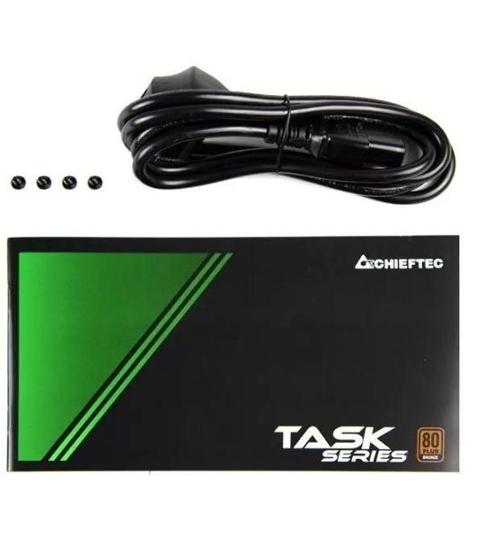 Блок питания Chieftec Task TPS-700S, 700Вт, 80 PLUS Bronze, 120мм, черный