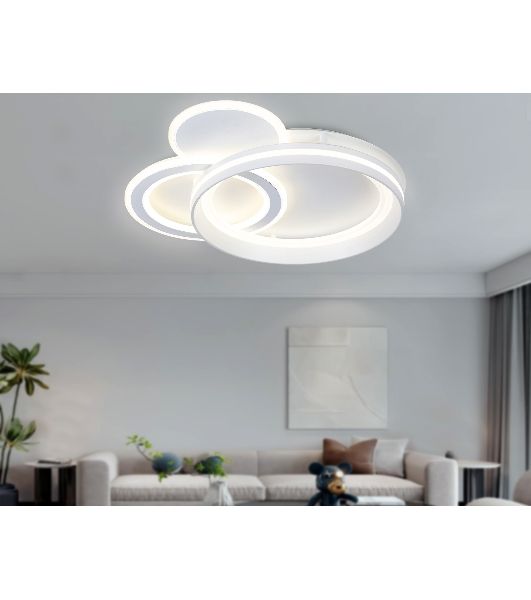 Светильник Ambrella light FA8511/3 WH белый 143W 3000K-6400K 500*500*80 (ПДУ РАДИО 2.4G)
