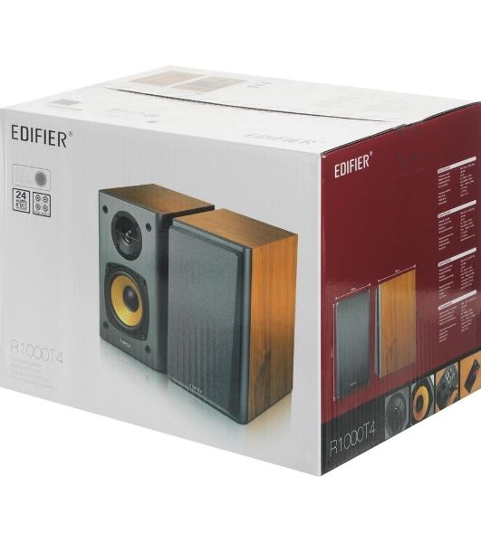 Колонки Edifier R1000T4 Wood Brown (24W)