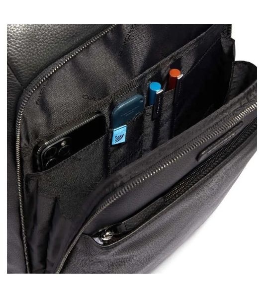 Рюкзак мужской Piquadro Modus Special CA3444MOS/N черный кожа