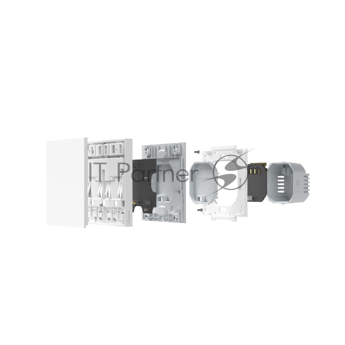 Выключатель умный одноклавишный Aqara Smart Wall Switch H1 (WS-EUK01)