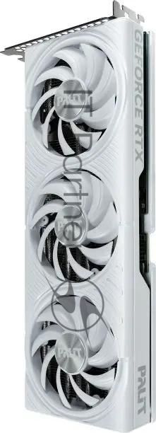 Видеокарта Palit GeForce RTX 5070 WHITE OC, 12 GB GDDR7, 192 bit, 3xDisplayPort, HDMI, GPU 2325 MHz