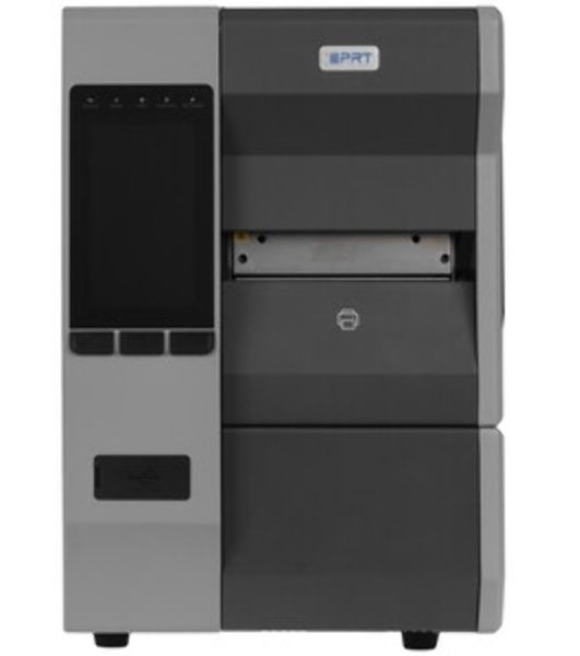 Принтер этикеток термотрансферный iDPRT iK4 Industrial 300 dpi, 254 мм/cек, Bluetooth, Ethernet, USB, серый