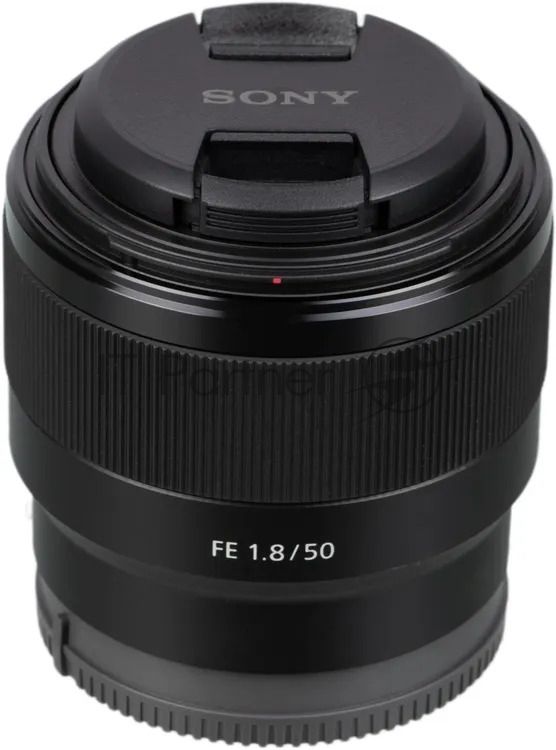 Объектив Sony SEL50F18F.SYX, 50 мм, f/1.8, фикс-объектив, компактный светосильный стандартный объектив с асферическим элементом, Sony E (FE), черный