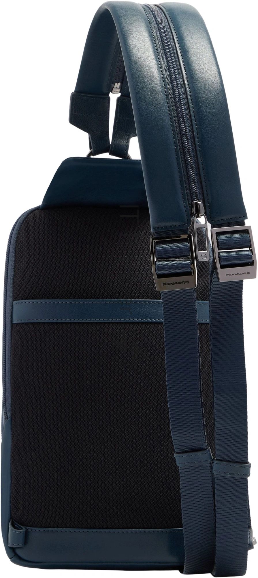Рюкзак слинг мужской Piquadro Victor CA7174W143/BLU синий натур.кожа