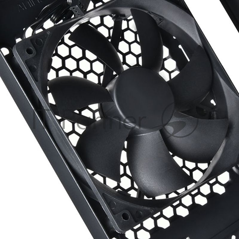 Компьютерный корпус Silverstone SST-PS15B-PRO Precision Mini Tower Micro ATX Computer Case, tempered glass, 2x 120мм ARGb, 1x ARGb Controller, black