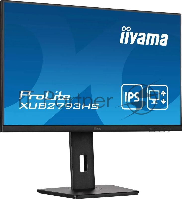 Монитор 27" Iiyama ProLite XUB2793HS-B6 IPS 1920x1080, 100 Гц, 1 мс, 250 кд/м2, 1хHDMI, 1хDP, 1x3.5 мм, черный