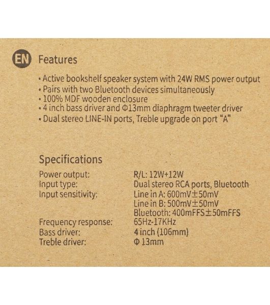 Акустическая система 2.0 Edifier R1010BT черный