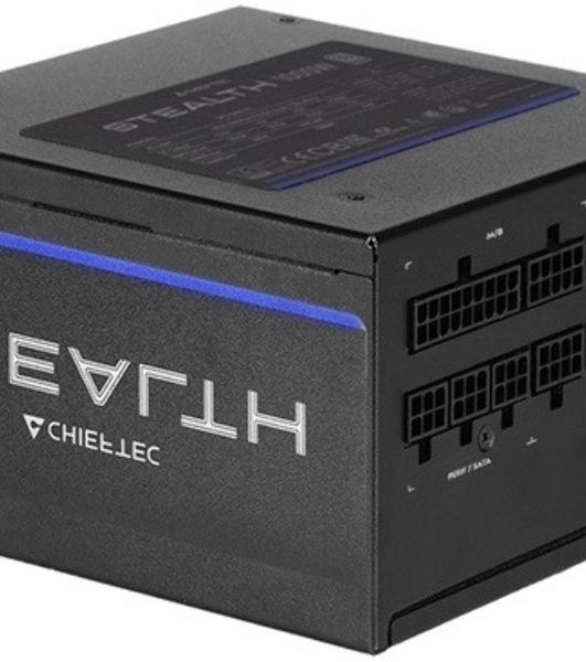 Блок питания Chieftec Stealth SPX-1000-FC (ATX 3.1, 1000W, 80 PLUS PLATINUM, Active PFC, 135mm fan, Gen5 PCIe, Full Cable Management) Retail