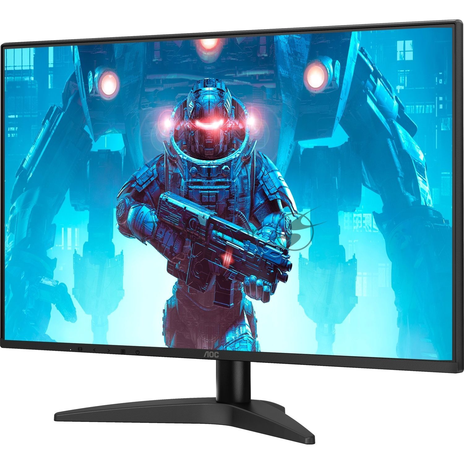 Монитор 27" AOC 27B36X IPS 1920x1080, 144 Гц, 4 мс, 16:9, 250 кд/м², HDMI, DisplayPort, Flicker Free, Low Blue Light, черный