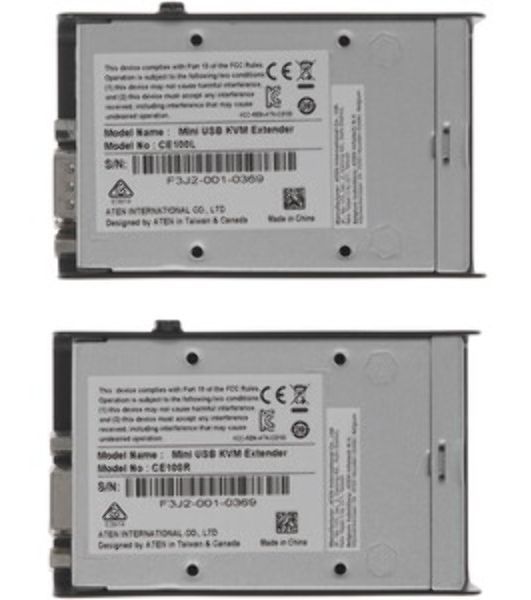 Переключатель ATEN USB VGA Cat 5 Mini KVM Extender (1280 x 1024@100m)
