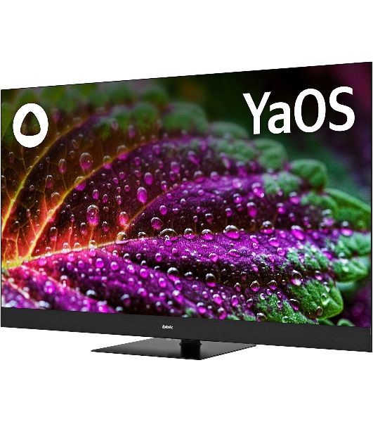 Телевизор BBK 43" 43LED-8259/UTS2C черный QLED UHD 60Hz Яндекс ТВ 1.5GB/8GB